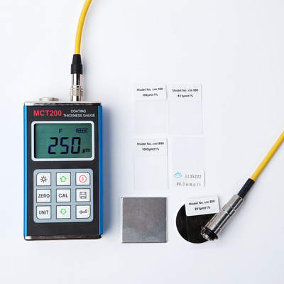 Dígitos ferrosos LCD del indicador de grueso de capa de Mitech Digital MCT200