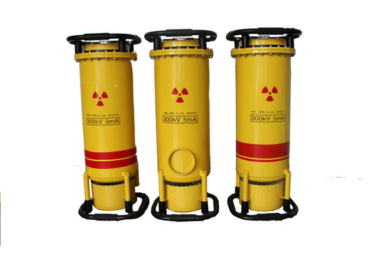 Detector portátil del defecto de la radiografía XXQ-2505, equipo del NDT del rayo de X para la construcción naval, fabricación mecánica